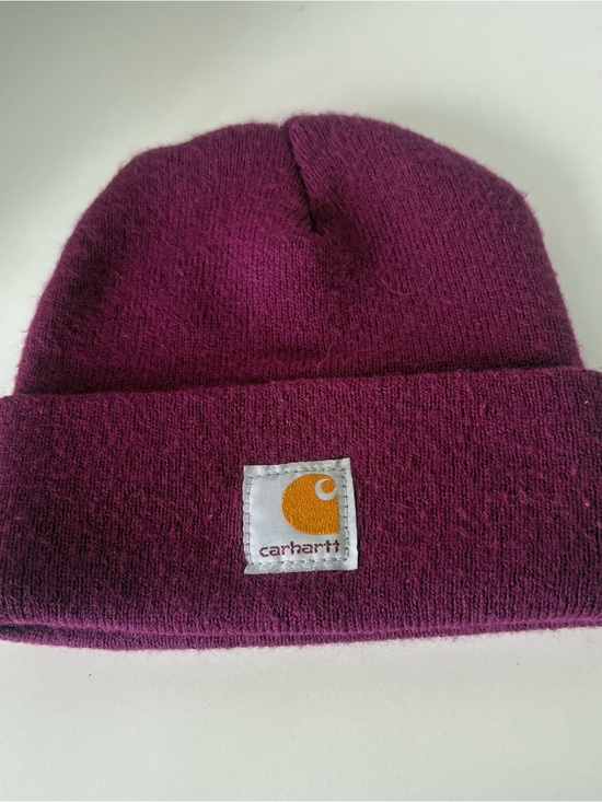 Carhartt Other - Carhartt Youth Knit Beanie Hat Purple Wine Berry One Size Fits Most OSFM